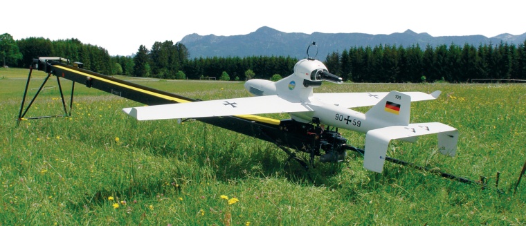 Fig. 2: ‘Luna‘, tactical drone manufactured by German-based EMT Penzberg