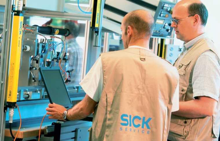 More than 50 employees at Sick are trained as experts within the sense of...