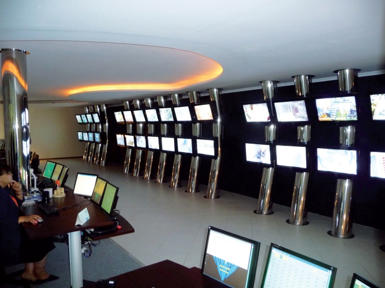 The main control room at Oranjemund.