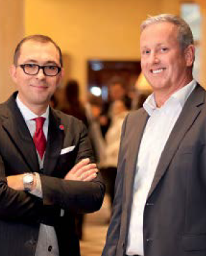 Hotel Manager Robert Petrović (left) and Abus Partner Jörg Held responsible...