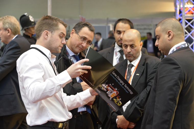 Photo: Reviewing Transport Security Expo 2014 at London Olympia