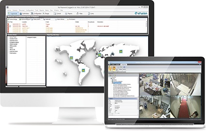 The eFusion platform controls video surveillance, intrusion detection and...
