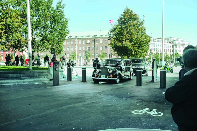 Higher security measures with the hydraulic elkosta bollards