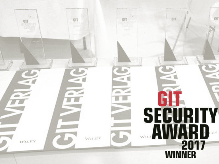Photo: The Winners of the GIT SECURITY AWARD 2017