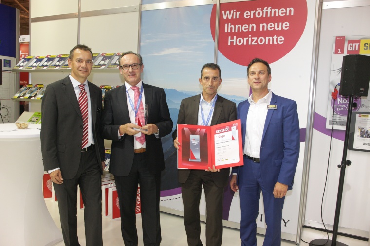 Gerard Gumprecht and Michael Wanka of Honeywell Building Solutions are happy to...