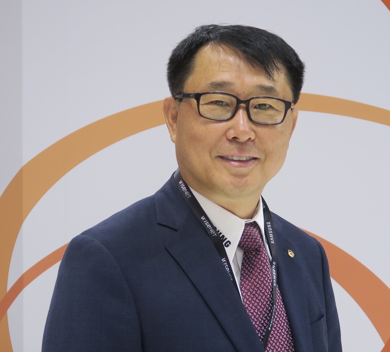 Photo: Interview with Hanwha Techwin Europes MD Bob Hwang