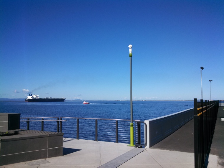 PTZ camera installed at Port Angeles Waterfront