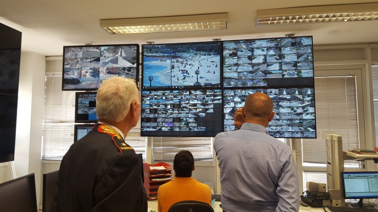 Panasonic: Comune di Bari monitoring screens