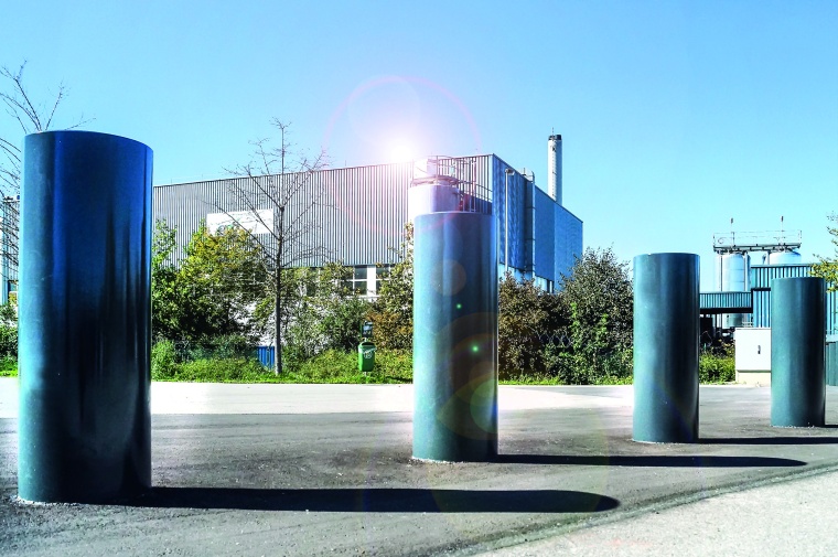 PPG bollards reliably stop vehicles in their tracks