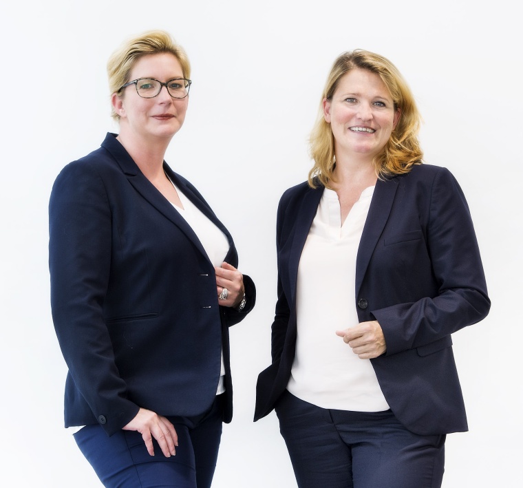 Head of Project, Julia Jacob, and Sabrina Großkreuz, Senior Vice President...