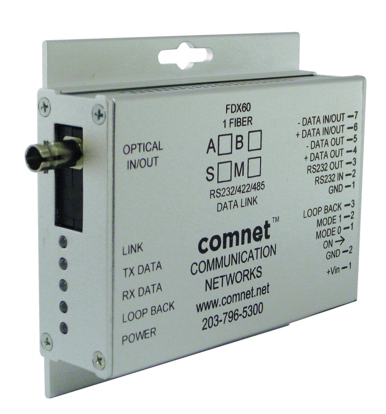 The ComNet FDX60 multimode fiber units enabled the data between the Vanderbilt...