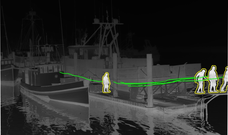 Joining Intelligent Video Analytics with thermal imaging helps users to focus...