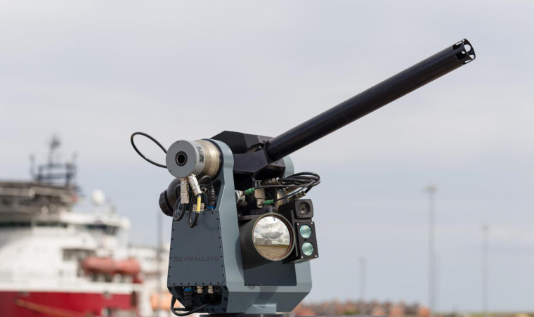 SkyWall 300 drone capture system from Openworks Engineering