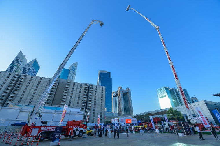 Year after year, the external exhibition area is very impressive with many fire...