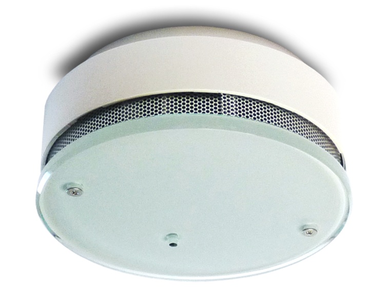 The nebula smoke detector in the opaque glass version blends into a modern...