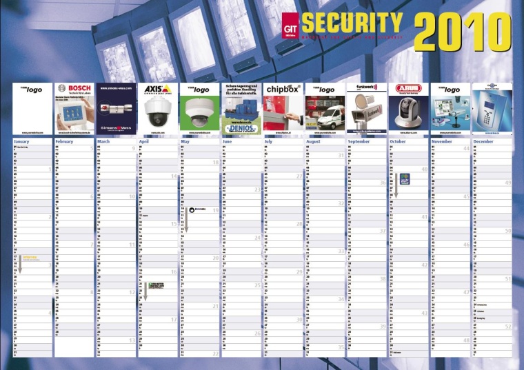 Photo: GIT SECURITY Wall Calendar