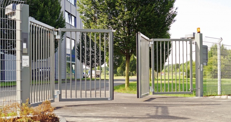 The quick folding gates by Perimeter Protection Group are type-tested,...