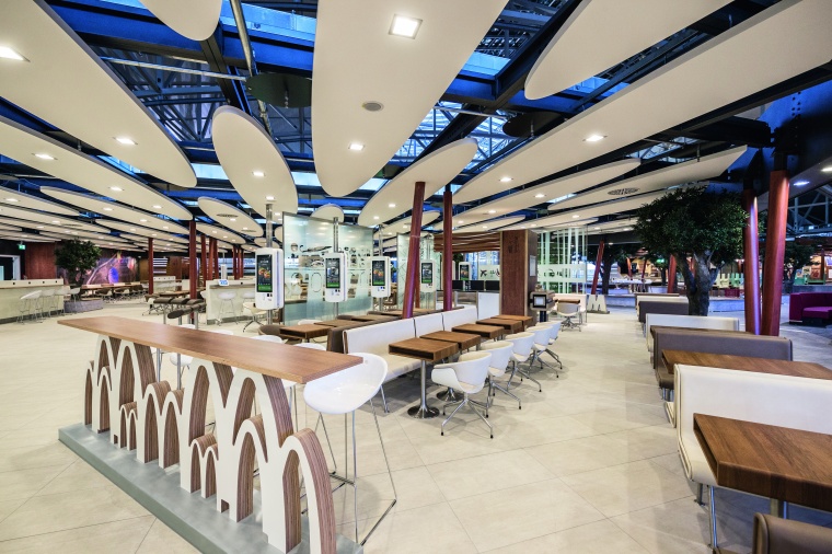 At McDonald’s: Two million customers go into the 1,500 restaurants in Germany...