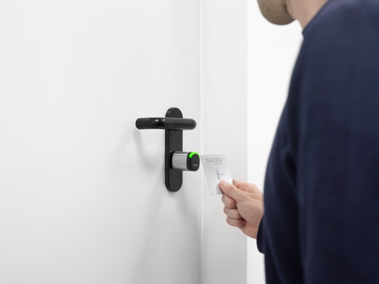 The compact Salto Neo Cylinder is designed for doors where fitting an...