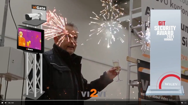 Bei vi2vi wird sogar Feuerwerk gezündet