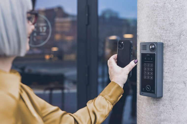 Having QR codes and readers integrated in the access control system allows for...