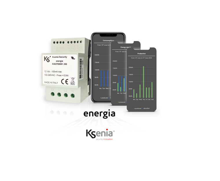1. Winner GIT SECURITY AWARD 2022: Ksenia Security with Energia - Consumption...