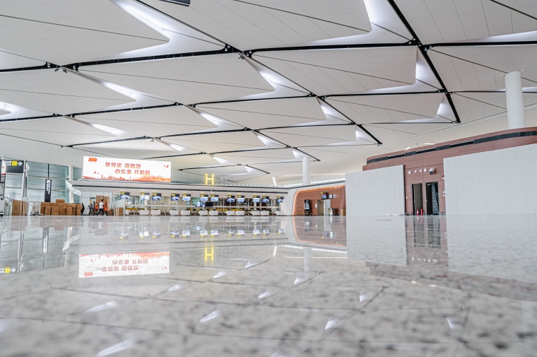 Chengdus new mega-airport had unique architectural design requirements matched...