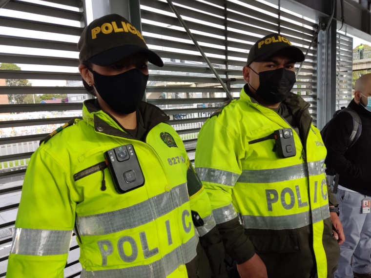Photo: Digital Barriers Helps Bogota Police Tackle Crime on Transportation...
