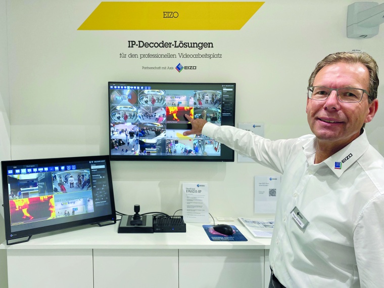 Eizo and Axis – a perfect fit: Holger Schmitz, Sales Manager Industry from...