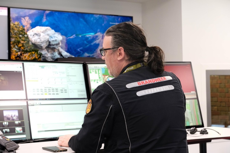 The Antwerp Fire Service chose Barco OpSpace, allowing the operators to control...