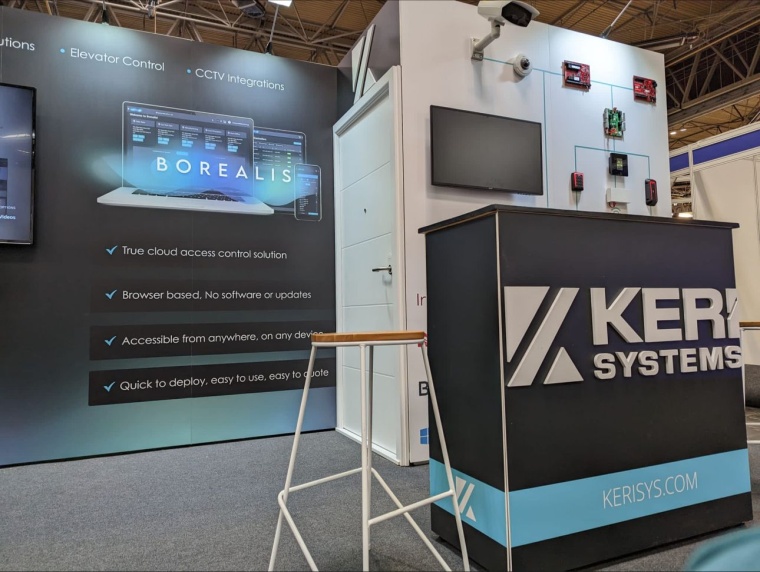 Keri Systems showcased their cloud-based access control solution Borealis.