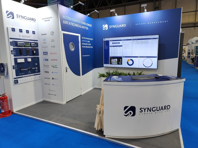 Synguard showcased their open-access management platform, including the newly...