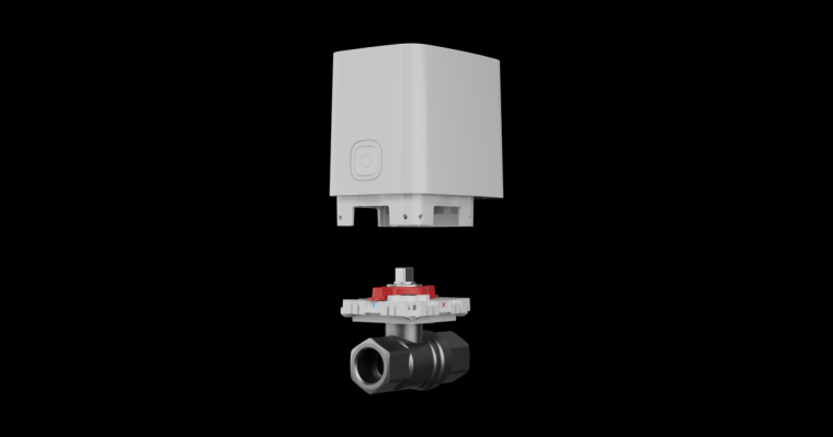 WaterStop combines a high-quality valve and a powerful electric actuator. ©Ajax