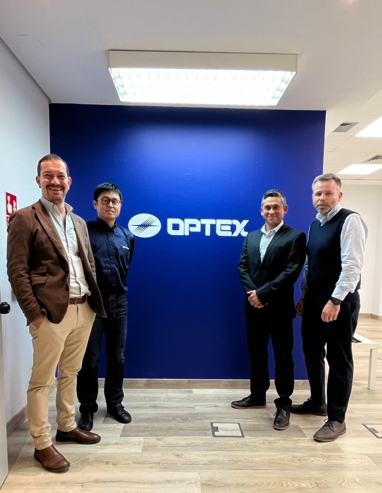 The new Iberia and Management team of Optex. ©Optex