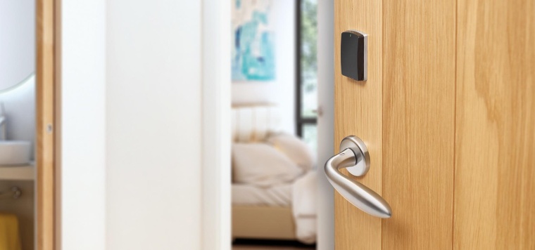 Salto’s AElement contactless, elegant electronic lock offers a range of...