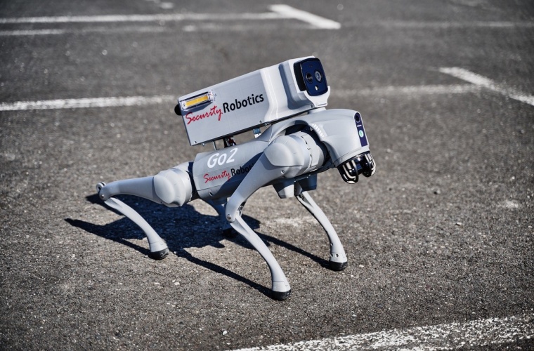 Laufroboter von Security Robotics