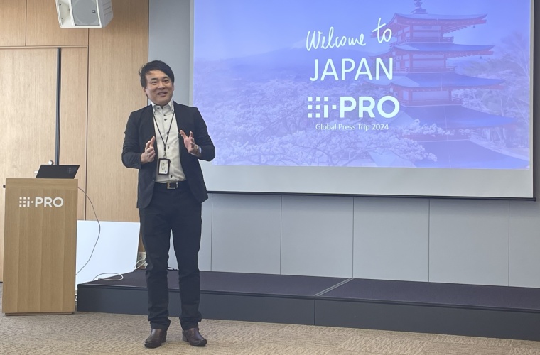 i-Pro product representative Huey (Hiroshi) Sekiguchi, Chief Product Ambassador...