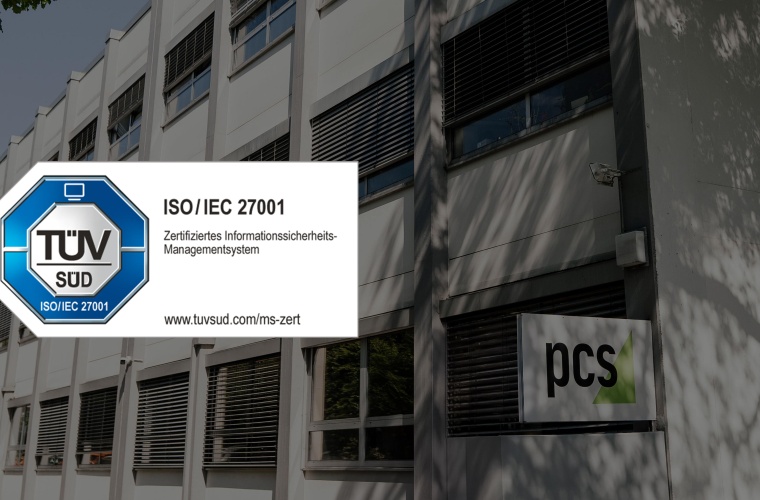 PCS Systemtechnik erhielt im Januar 2025 die ISO/IEC 27001 für ein...