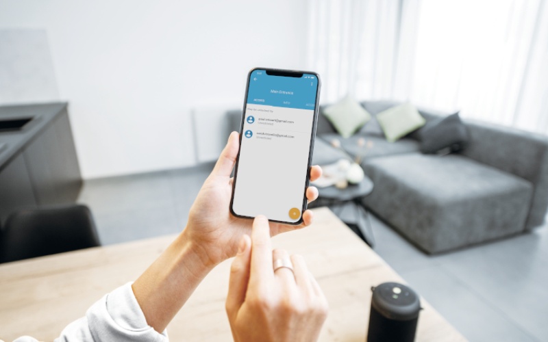 Photo: Zutrittsmanagement mit dem Smartphone