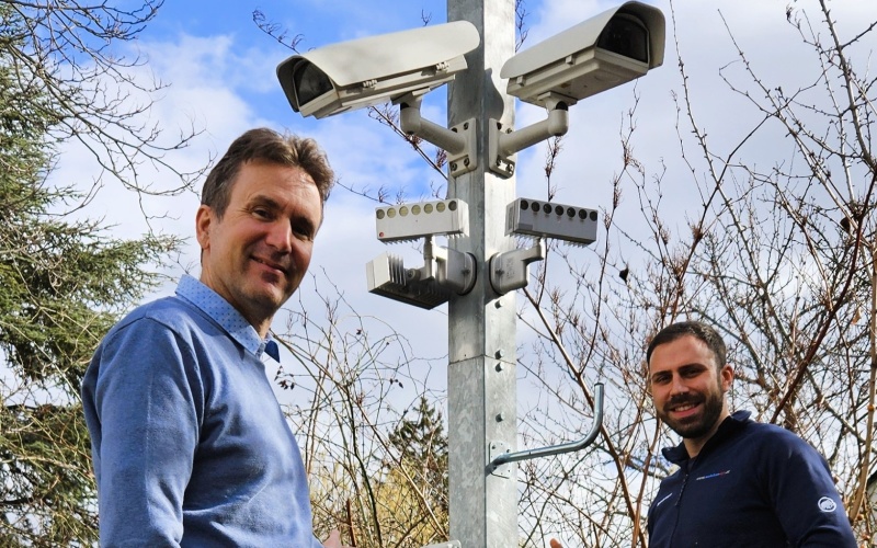 Gerhard Harand (l.), hier mit Jovan Pajic, Wehrhan TPS