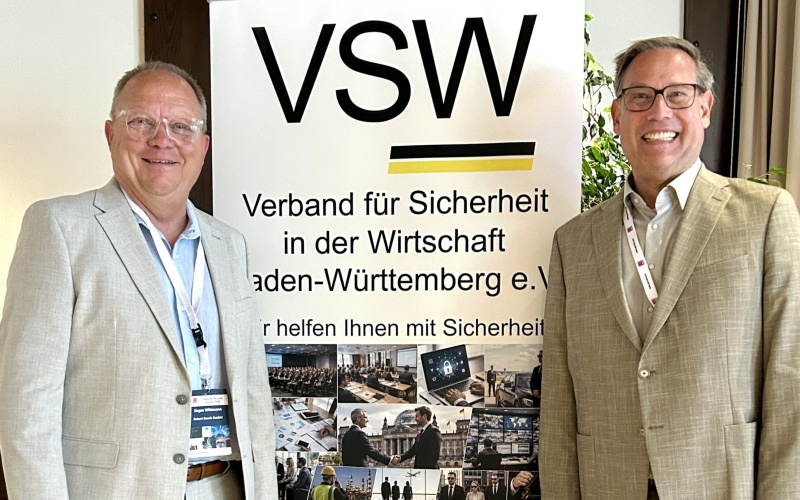 Aus ASW-BW wird VSW-BW: Präsident Jürgen Wittmann und Geschäftsführer...