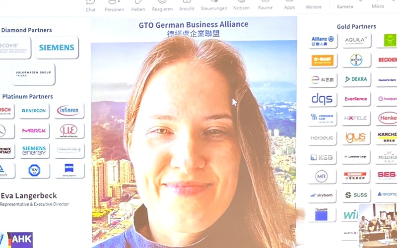 Eva Langerbeck zur deutschen Wirtschaft in Taiwan