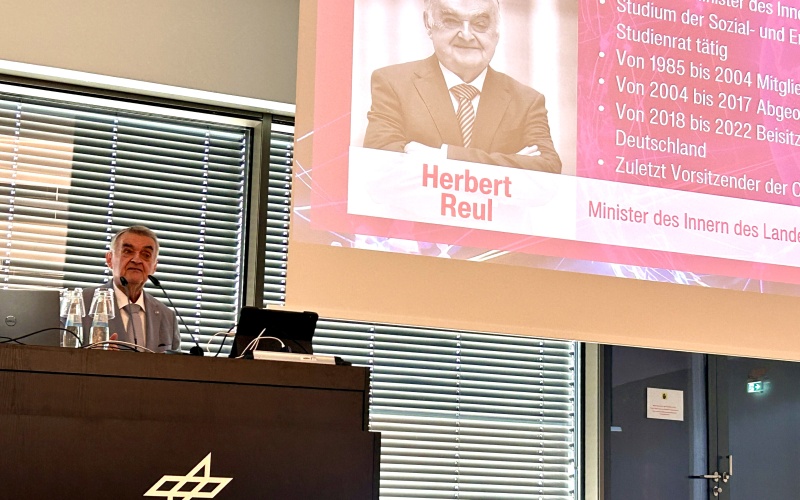 Sicherheitslage NRW: Herbert Reul, Minister des Innern des Landes...