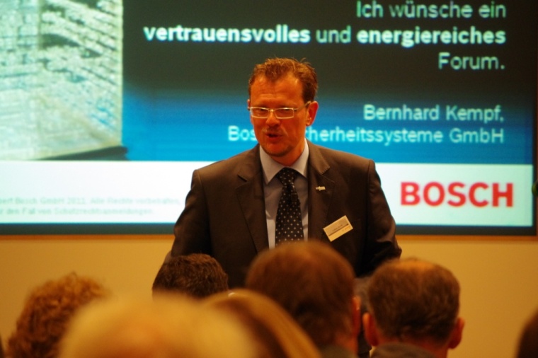 Bosch Key Account Manager Lothar Marth, Initiator der Veranstaltung 