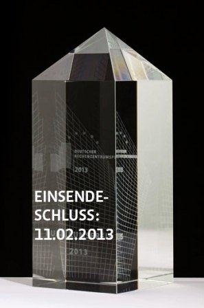 Der Countdown zum Deutschen Rechenzentrumspreis 2013 läuft - heute in einer...