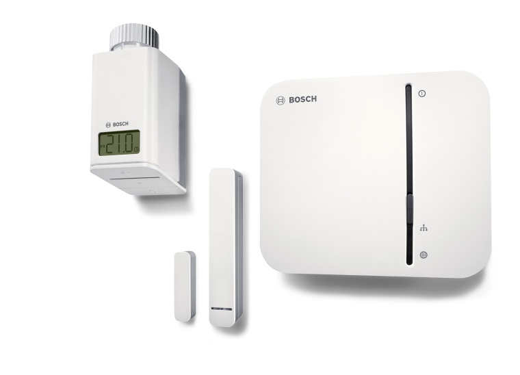 Erste Smart-Home-Produkte von Bosch sind der Bosch Smart Home Controller, ein...