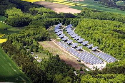 ´Bei der Entwicklung von Solaranlagen tendiert man heute zu sehr großen...