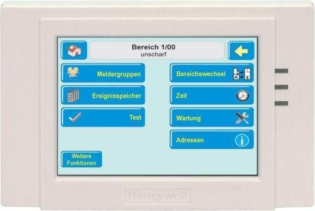 Bedienteil der Einbruchmeldezentrale MB100