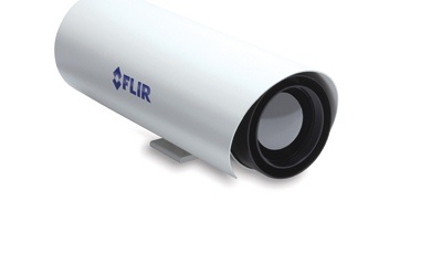 Festmontierte Flir-Wärmebildkamera der SR-Serie für Sicherheitsanwendungen