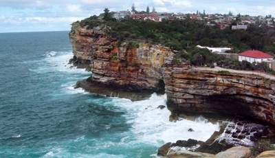 Der GAP Park in Sydney ist ein beliebtes Ausflugziel. Leider werden hier...